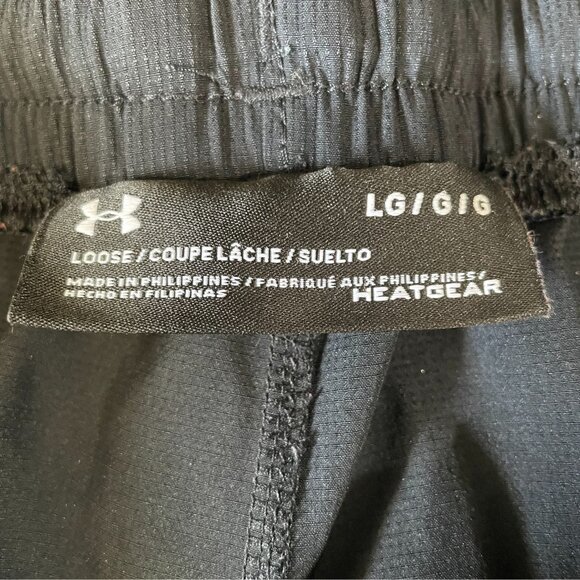 Under Armour Heatgear Pants Black Large Loose Fit Athleisure Streetwear, Workout - Picture 3 of 8